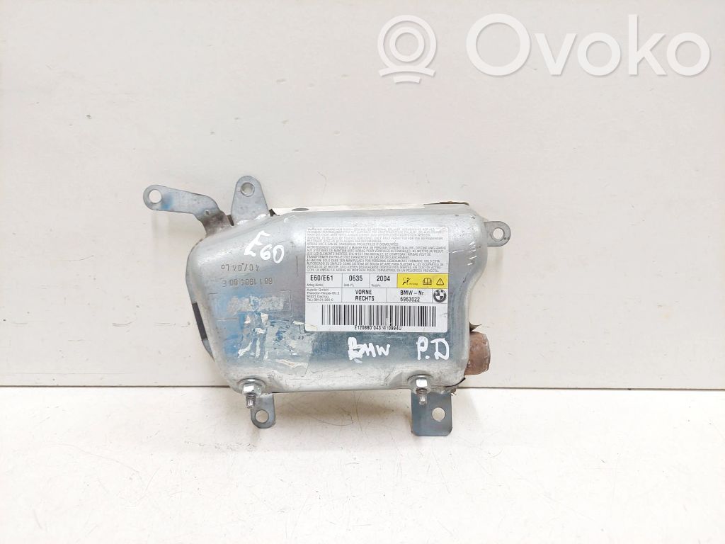 BMW 5 E60 E61 Airbag de la puerta delantera 
