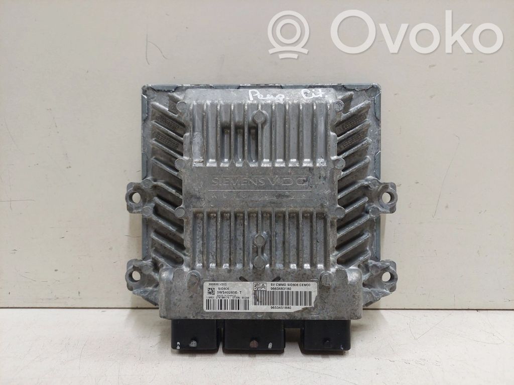 Citroen C3 Engine control unit/module 