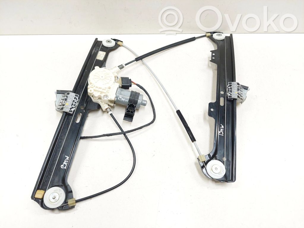 BMW 5 E60 E61 Front door window regulator with motor 