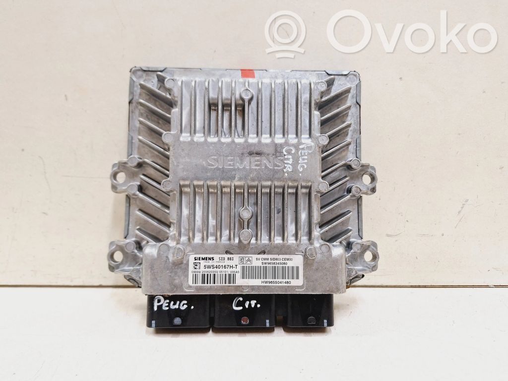 Peugeot 407 Engine control unit/module 