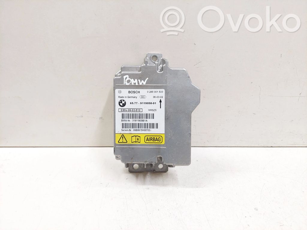 BMW 3 E90 E91 Airbag control unit/module 