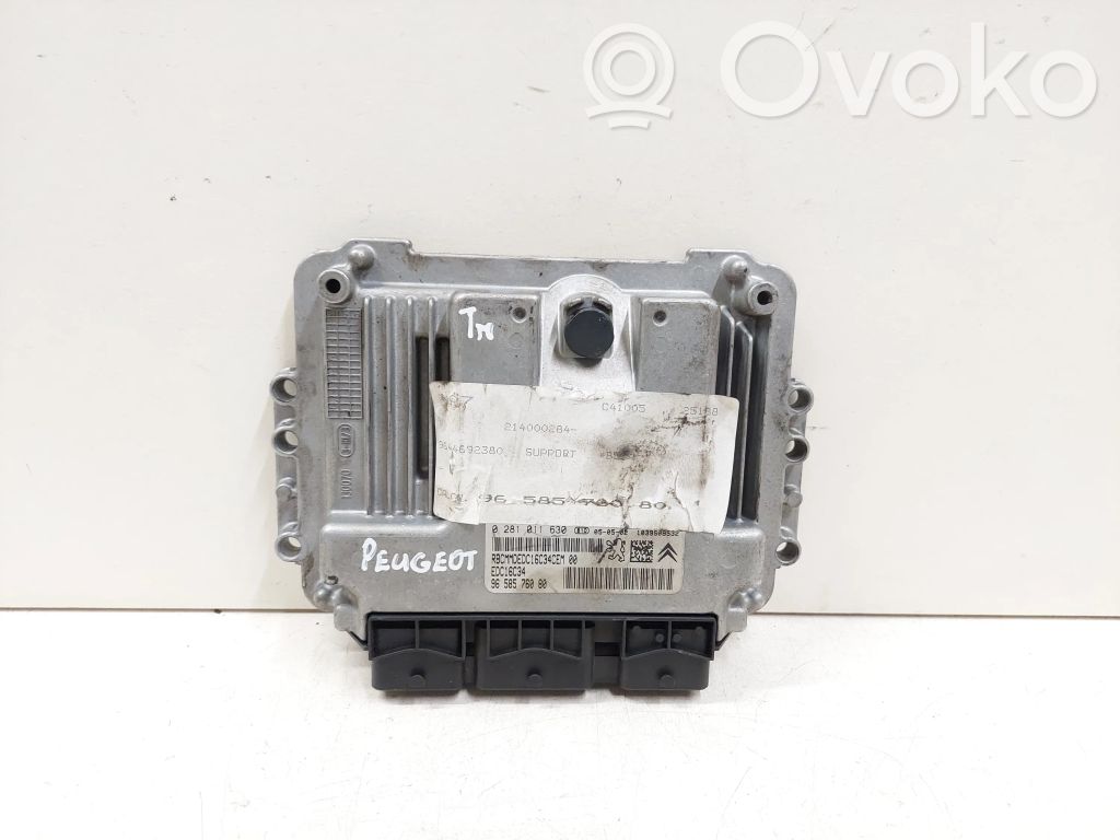 Peugeot 307 Engine control unit/module 