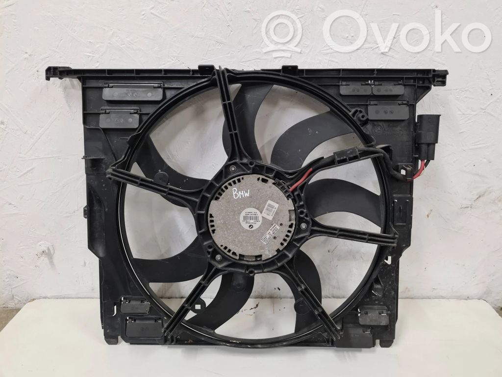 BMW 5 F10 F11 Elektryczny wentylator chłodnicy 