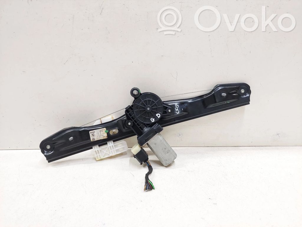 BMW 3 F30 F35 F31 Regulador de puerta trasera con motor 