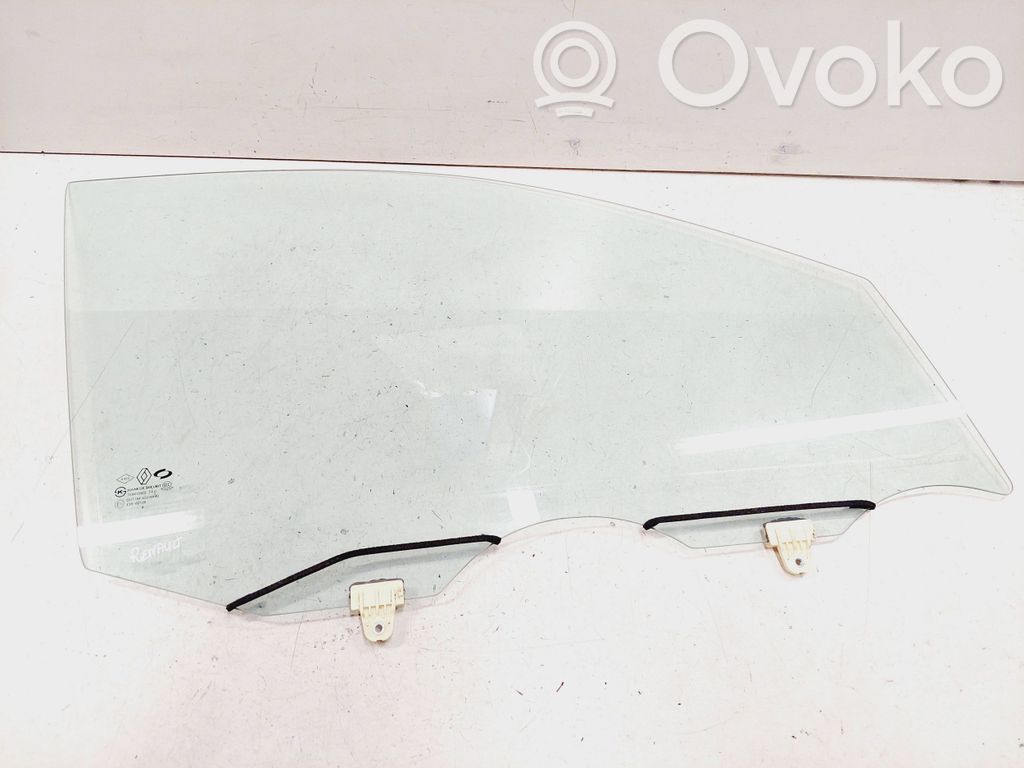 Renault Koleos I Front door window glass four-door 