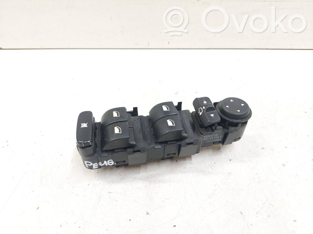 Peugeot 407 Electric window control switch 