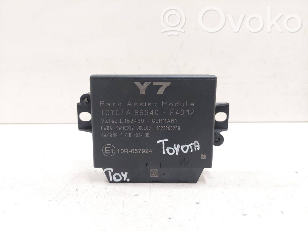 Parking PDC control unit/module   89340F4012,1823200268,E152489,10R057924