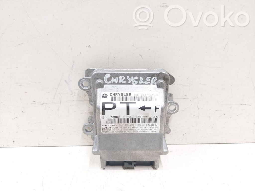 Chrysler PT Cruiser Module de contrôle airbag 