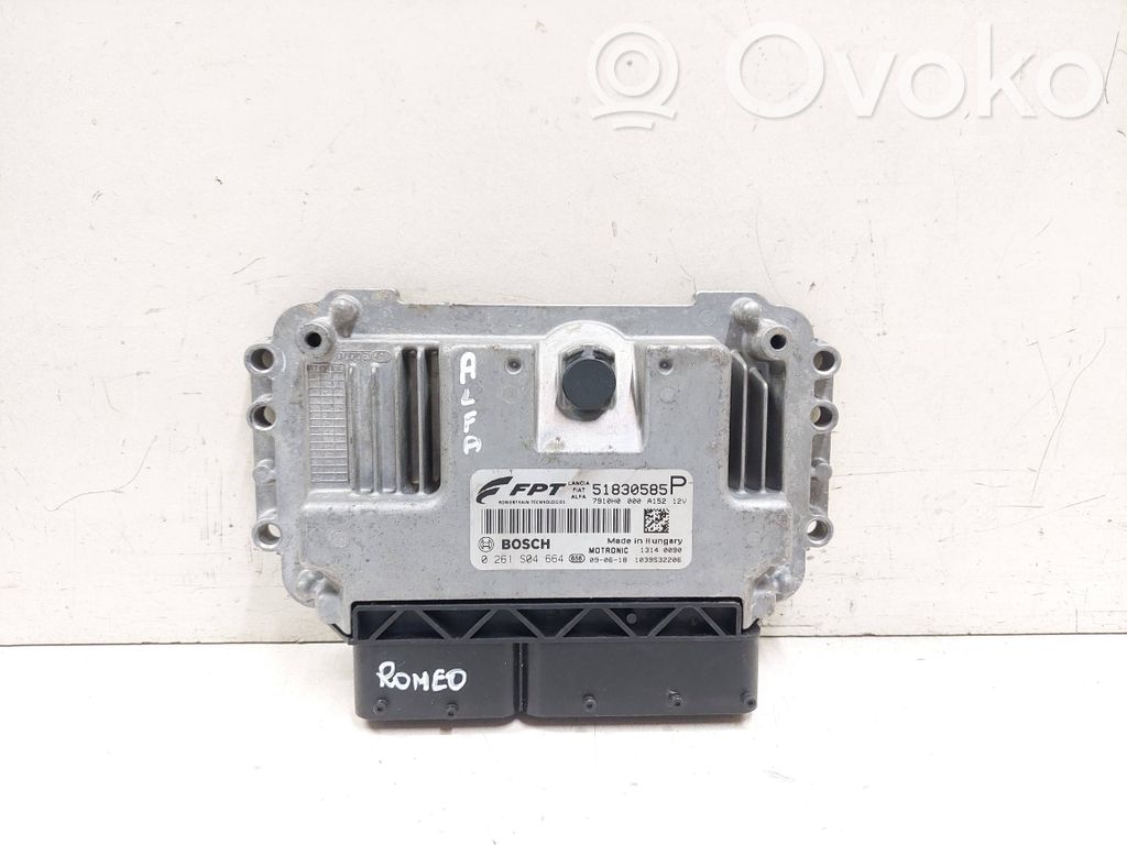 Alfa Romeo Mito Sterownik / Moduł ECU 