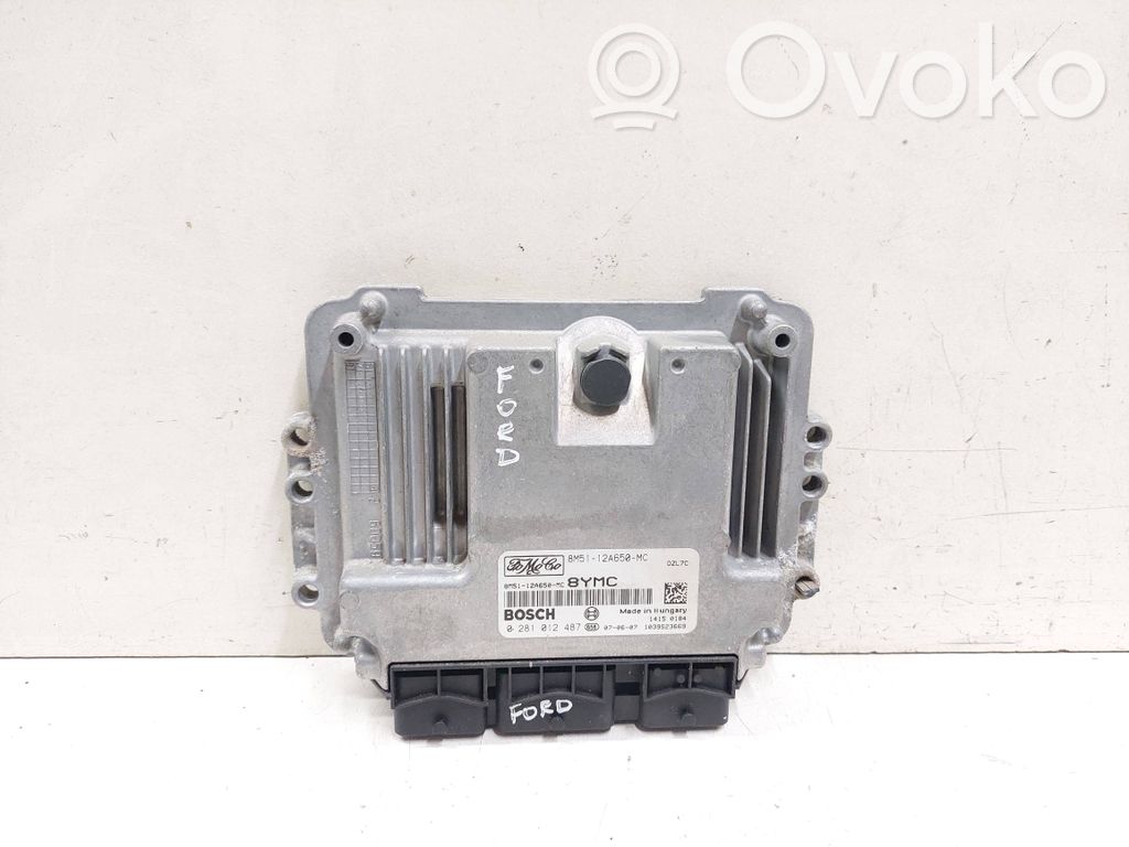 Engine control unit/module   8M5112A650MC,0281012487