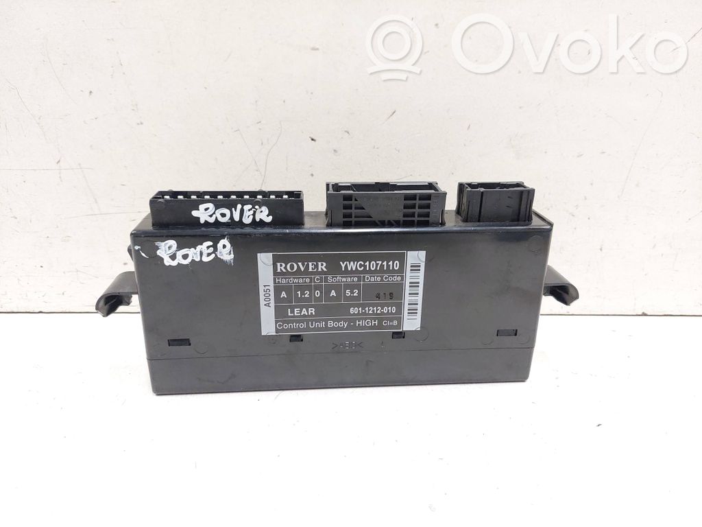 Rover 75 Comfort/convenience module 