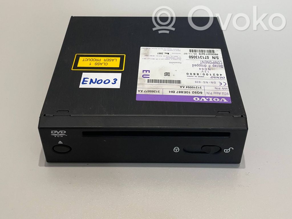 Volvo S80 Navigation unit CD/DVD player 