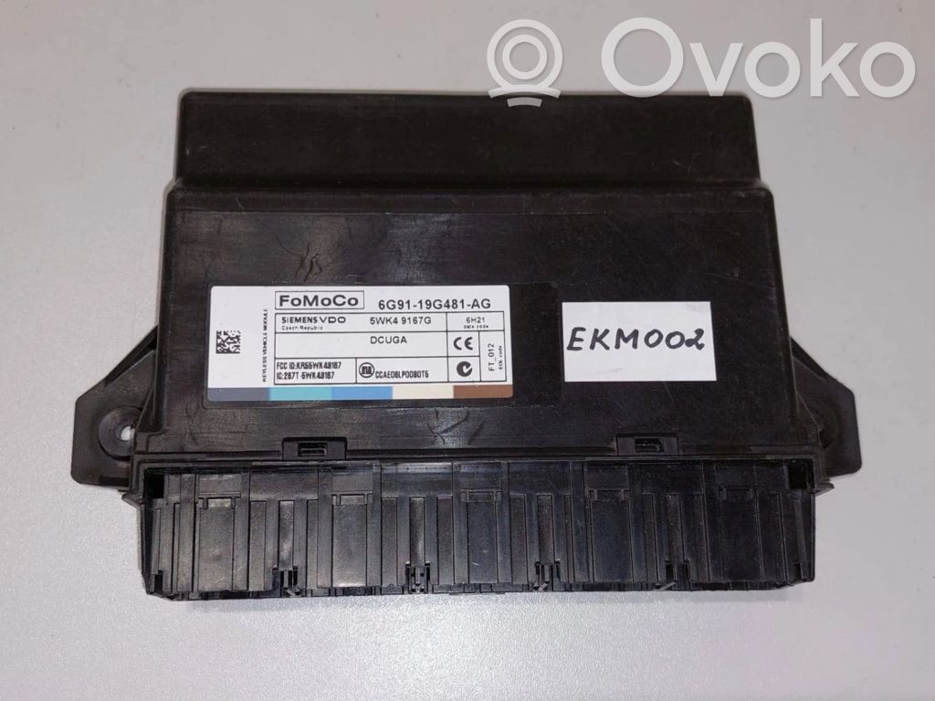 Volvo S80 Avaimettoman käytön ohjainlaite/moduuli 