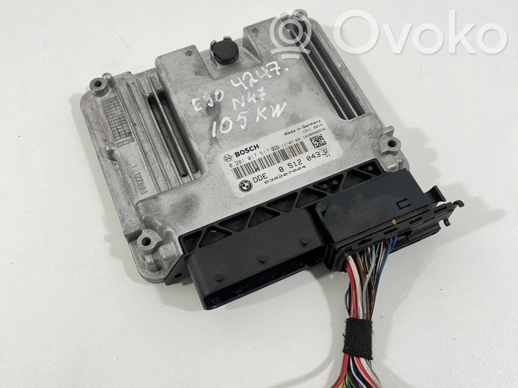 BMW 3 E90 E91 Engine control unit/module 