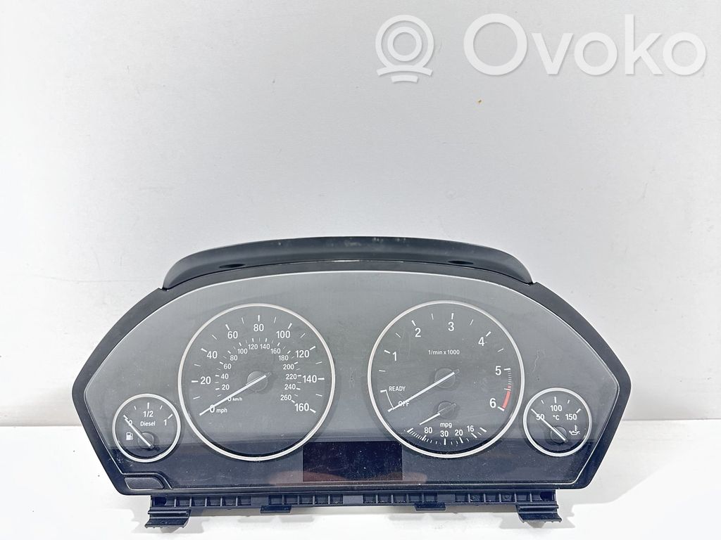 BMW 3 F30 F35 F31 Speedometer (instrument cluster) 
