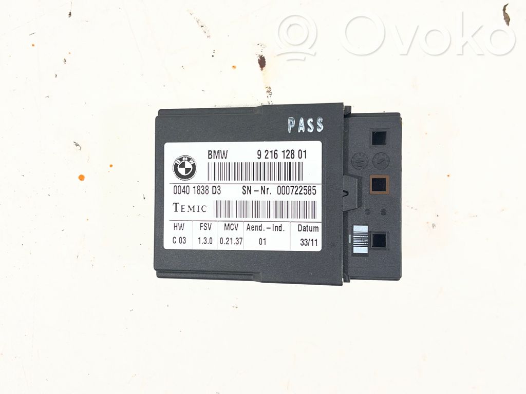 BMW 3 E92 E93 Muut ohjainlaitteet/moduulit 