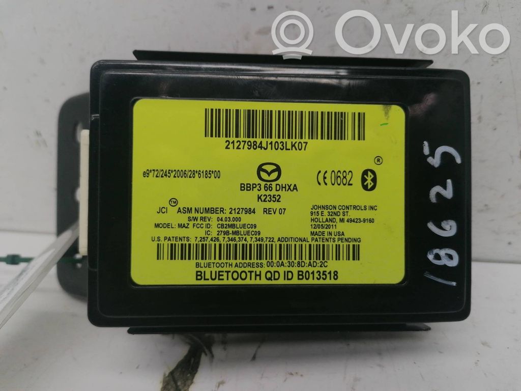 Mazda 3 Citu veidu vadības bloki / moduļi 