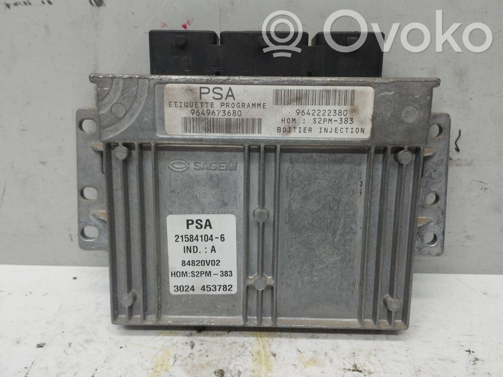Citroen C3 Engine control unit/module 