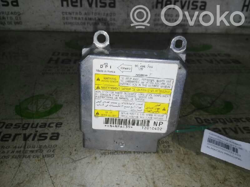 Airbag control unit/module   96406716