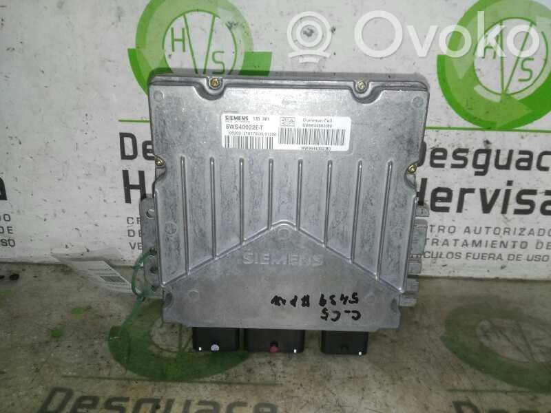 Engine control unit/module   5WS40022ET,SW9644803280,HW9644302380