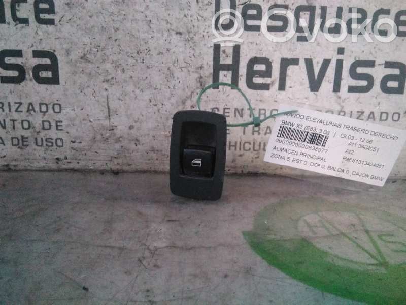 Electric window control switch   61313404051,3404051