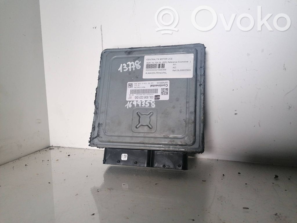 Seat Altea Sterownik / Moduł ECU 
