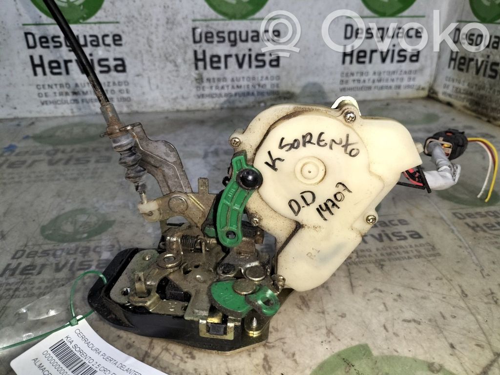 Cerradura de puerta delantera