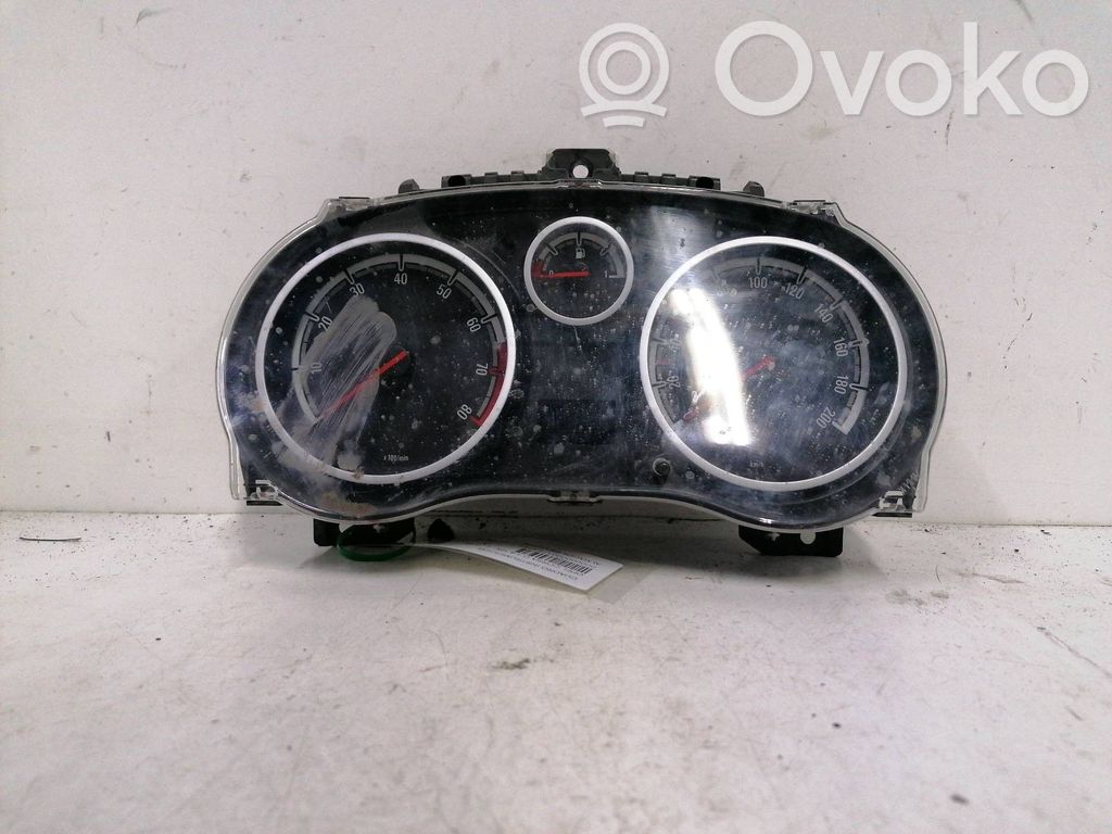 Opel Corsa D Tachimetro (quadro strumenti) 