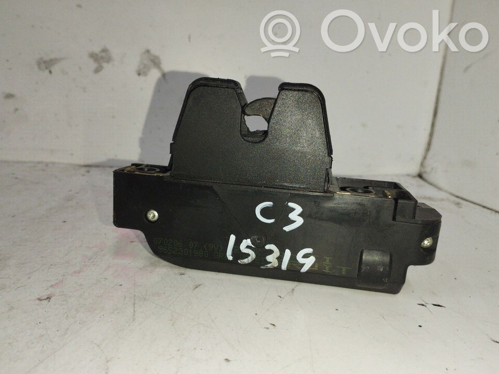 Citroen C3 Blocco chiusura del portellone 