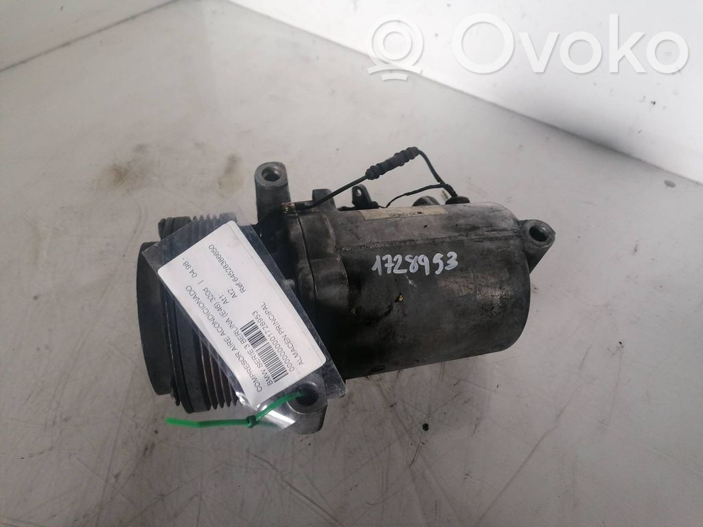 Klimakompressor Pumpe   64528386650