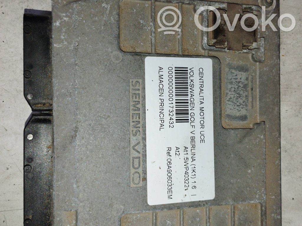 Volkswagen Golf SportWagen Unitate/modul de control motor 