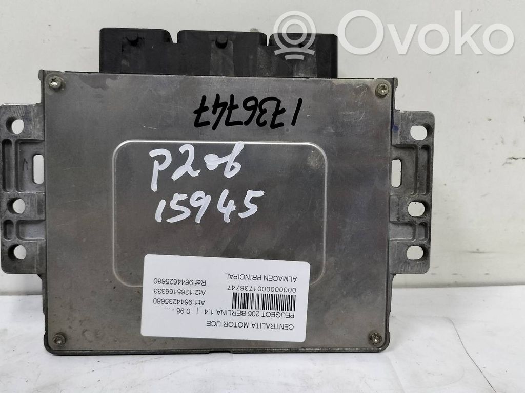 Peugeot 206 Engine control unit/module 