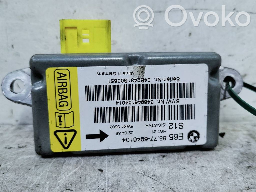 Otras unidades de control/módulos   65776946104,34694610414,04B2431S0065T