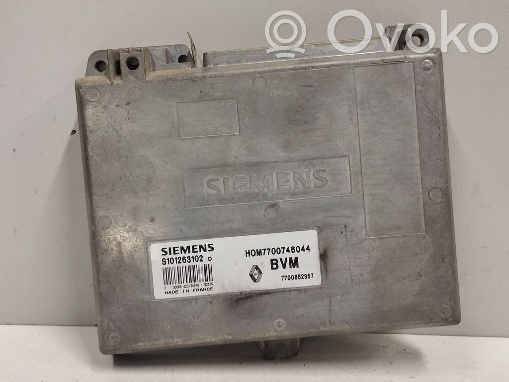 Renault 21 Unitate/modul de control motor 