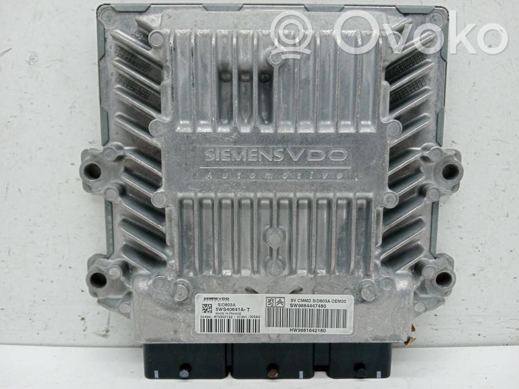 Peugeot 407 Engine control unit/module 