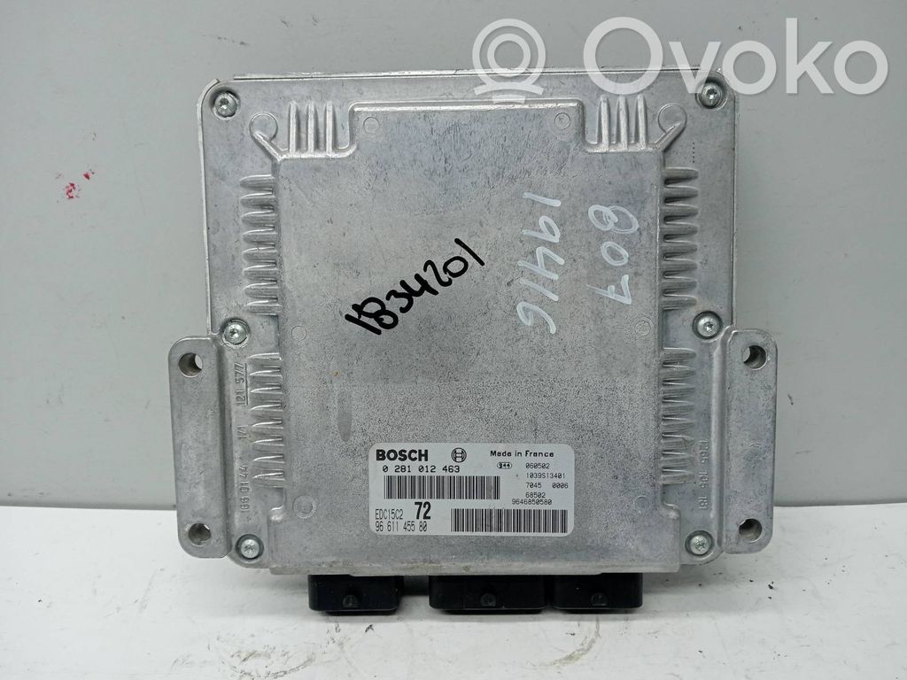 Peugeot 807 Sterownik / Moduł ECU 