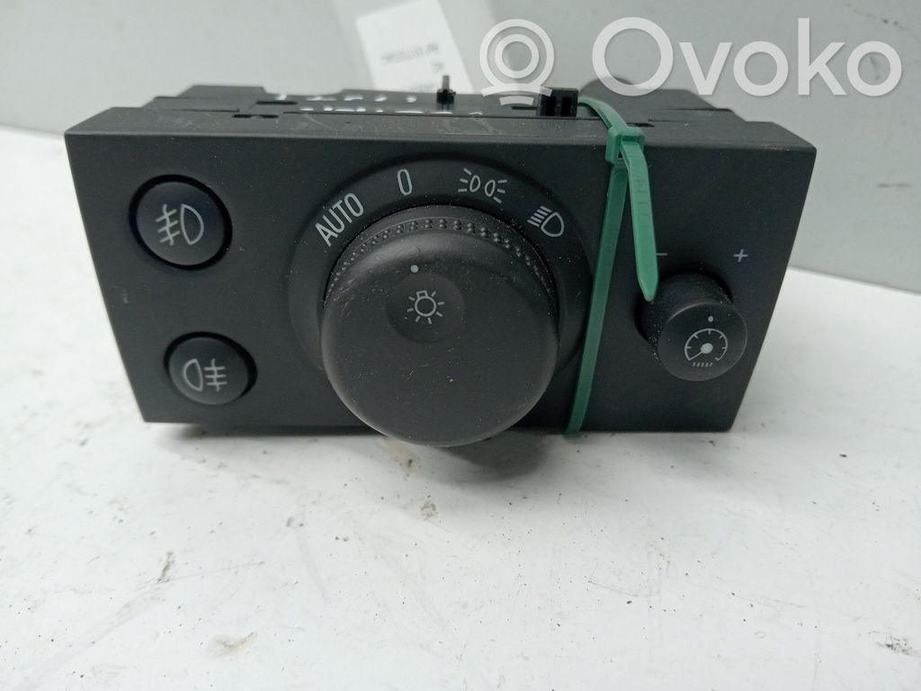 Opel Vectra C Panel lighting control switch 