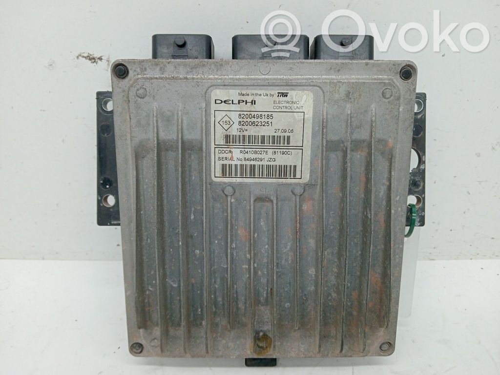 Engine control unit/module   8200498185,8200623251,R0410B027E
