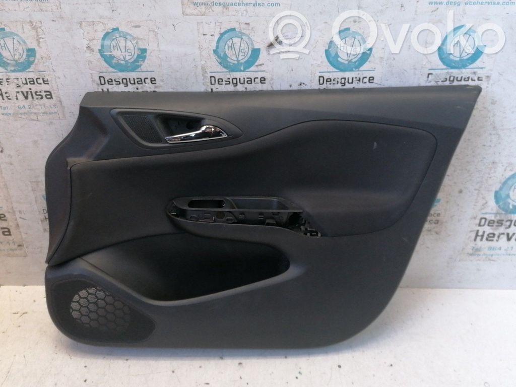 Opel Corsa E Front door card panel trim 