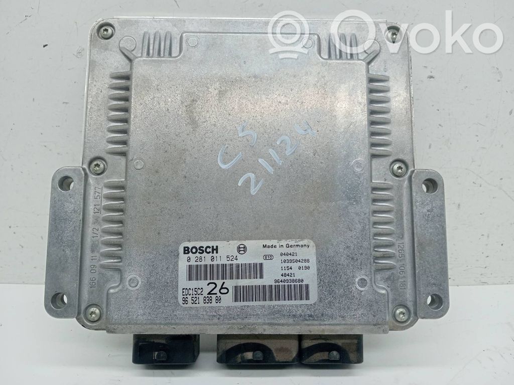 Unitate/modul de control motor   9652183080
