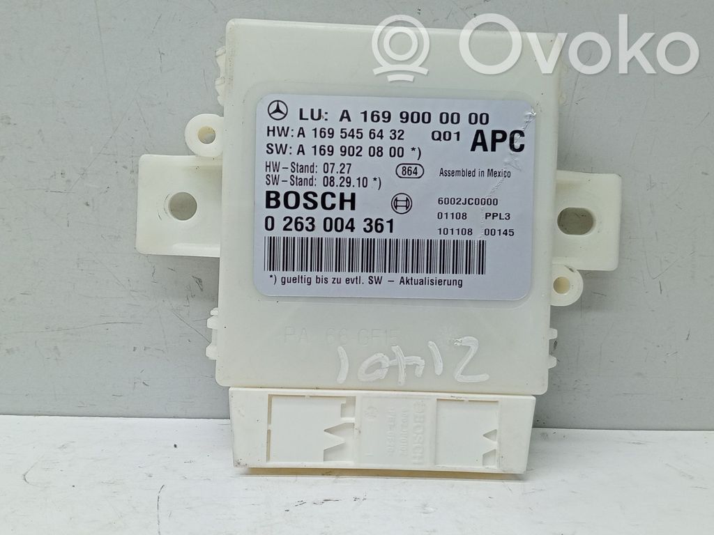 Mercedes-Benz A W169 Autres unités de commande / modules 