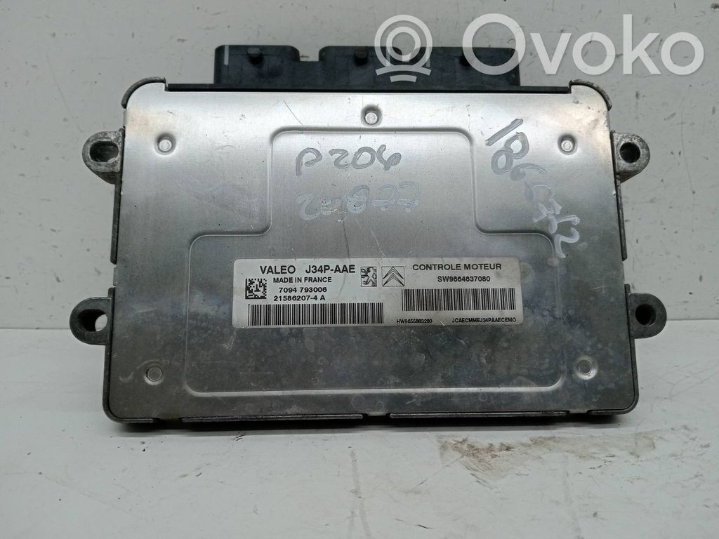 Peugeot 206 Engine control unit/module 
