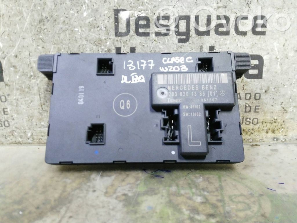 Alte unități/module de control   2038201385
