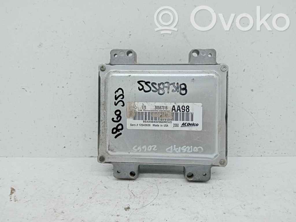 Unidad de control/módulo del motor   55587318,12643636