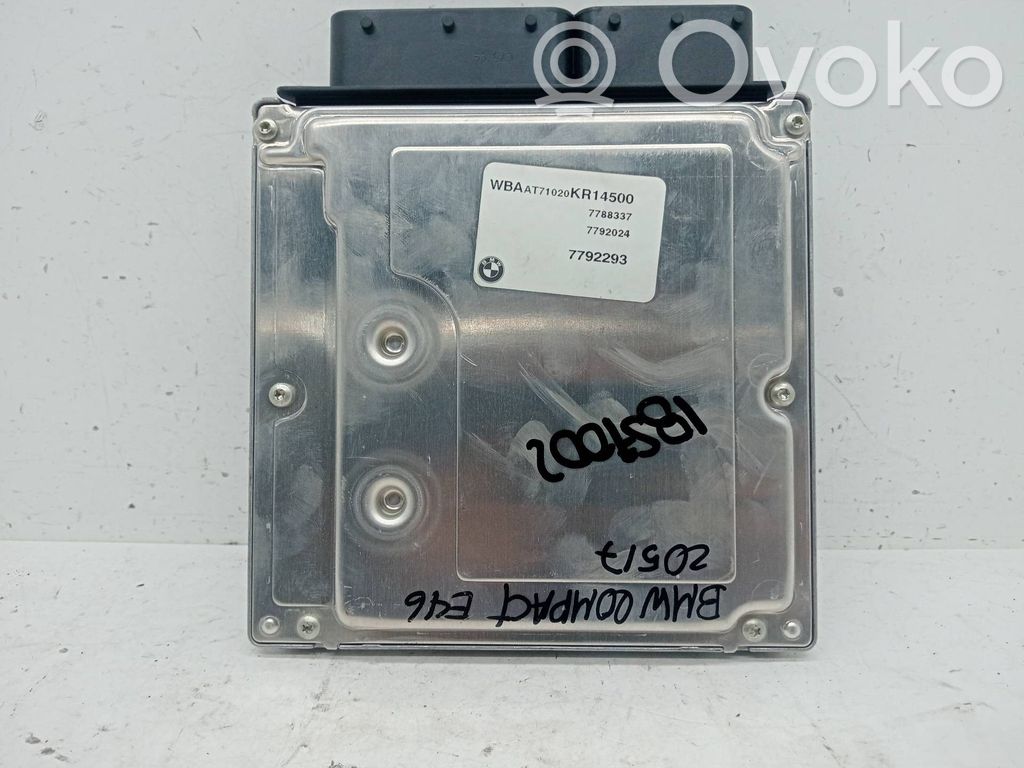 BMW 3 E46 Unitate/modul de control motor 