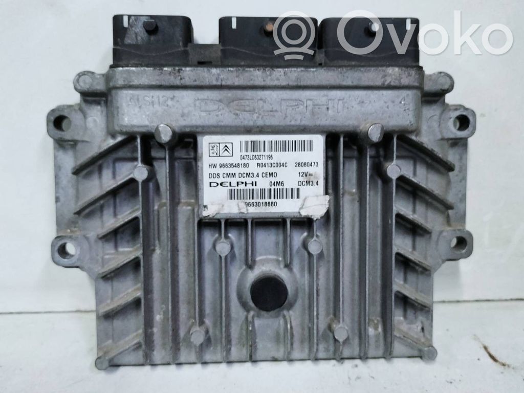 Citroen C4 I Engine control unit/module 