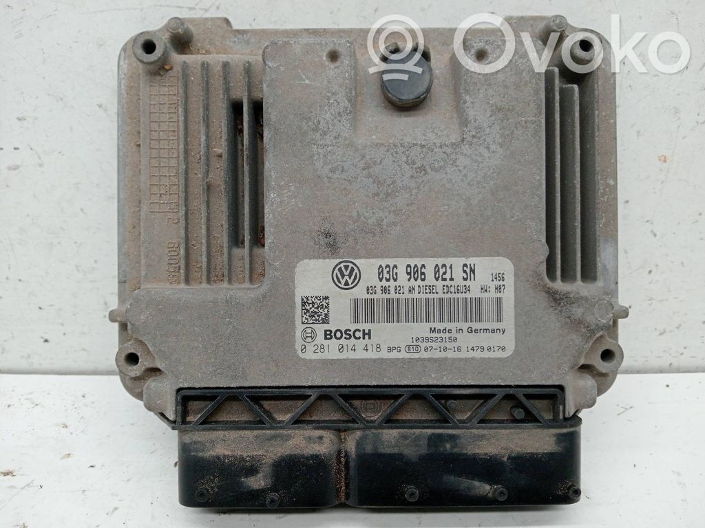 Seat Altea Unitate/modul de control motor 