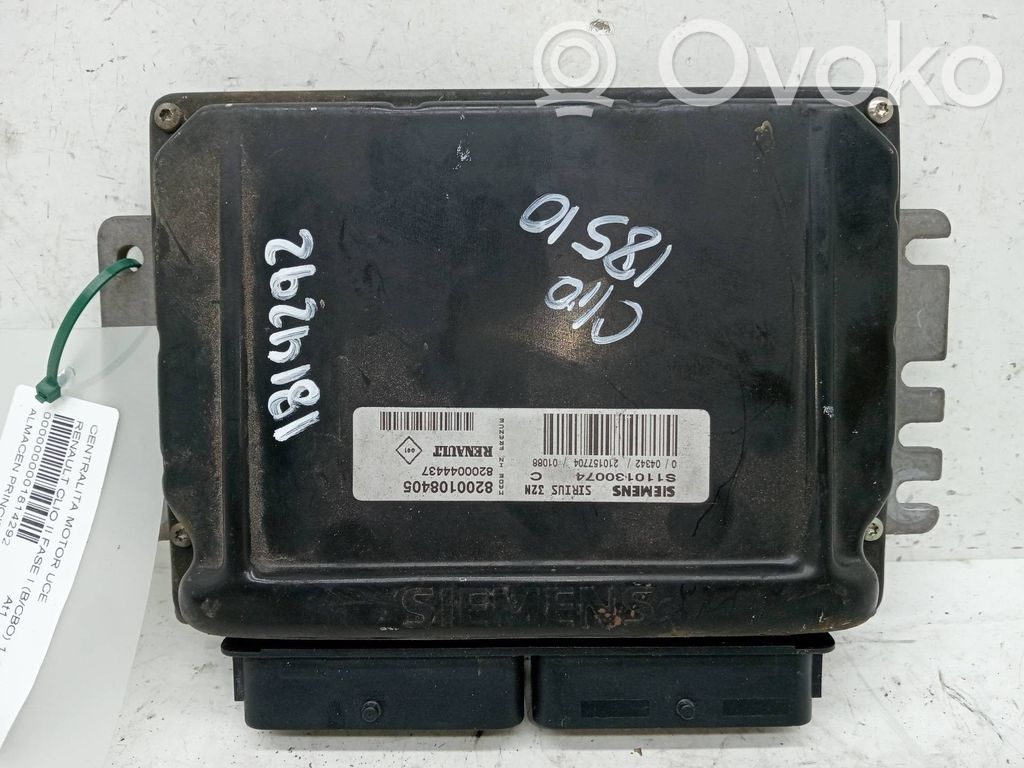 Renault Clio II Engine control unit/module 