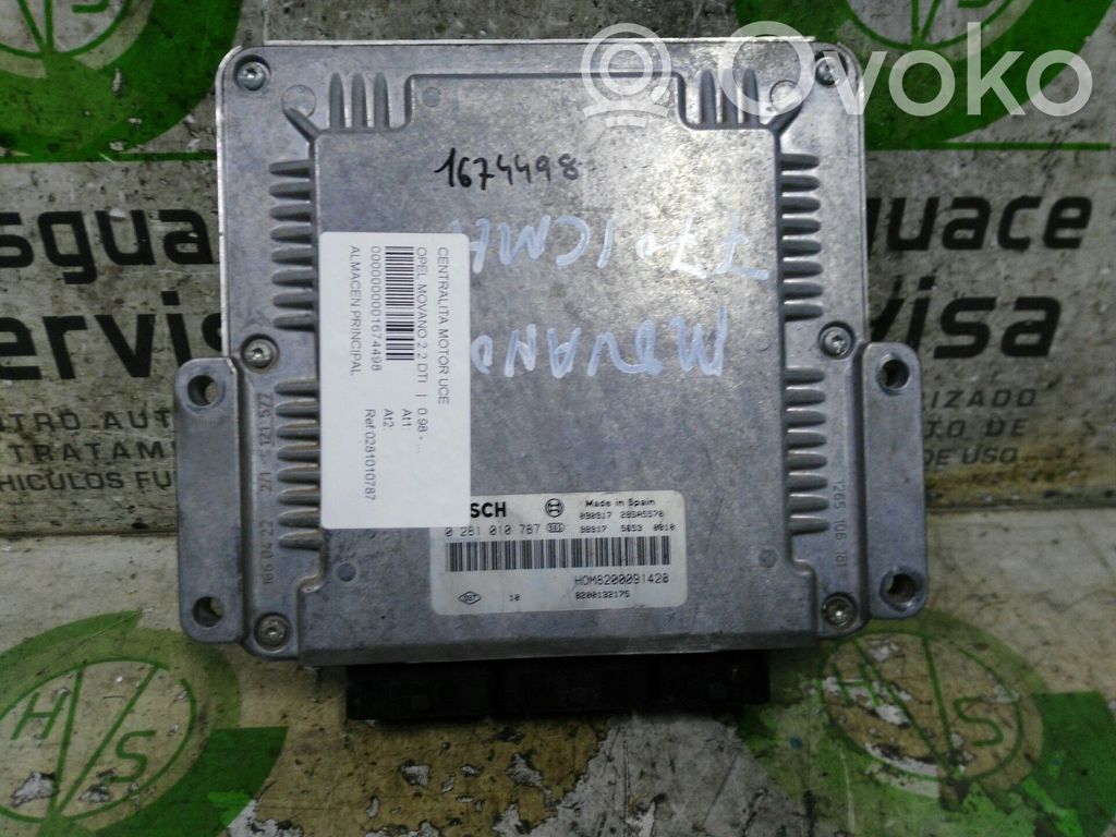 Engine control unit/module   0281010787