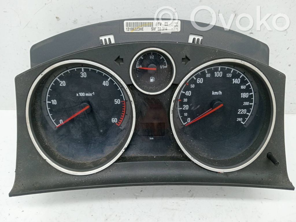 Opel Astra G Tachimetro (quadro strumenti) 